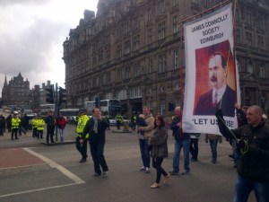 Princes Street at bottom of North Bridge.